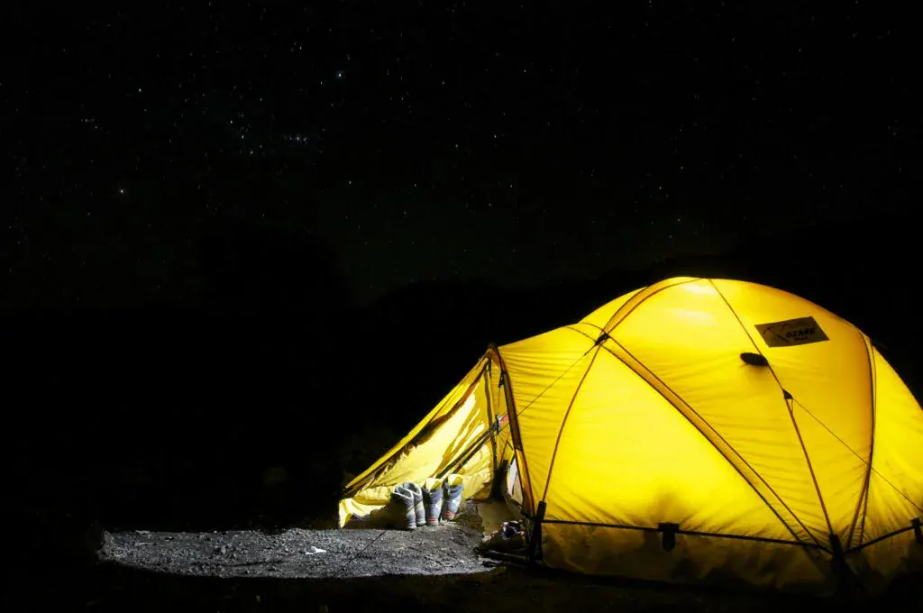 Camping along the Thames Path