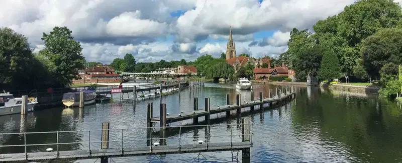Marlow on the Thames Path