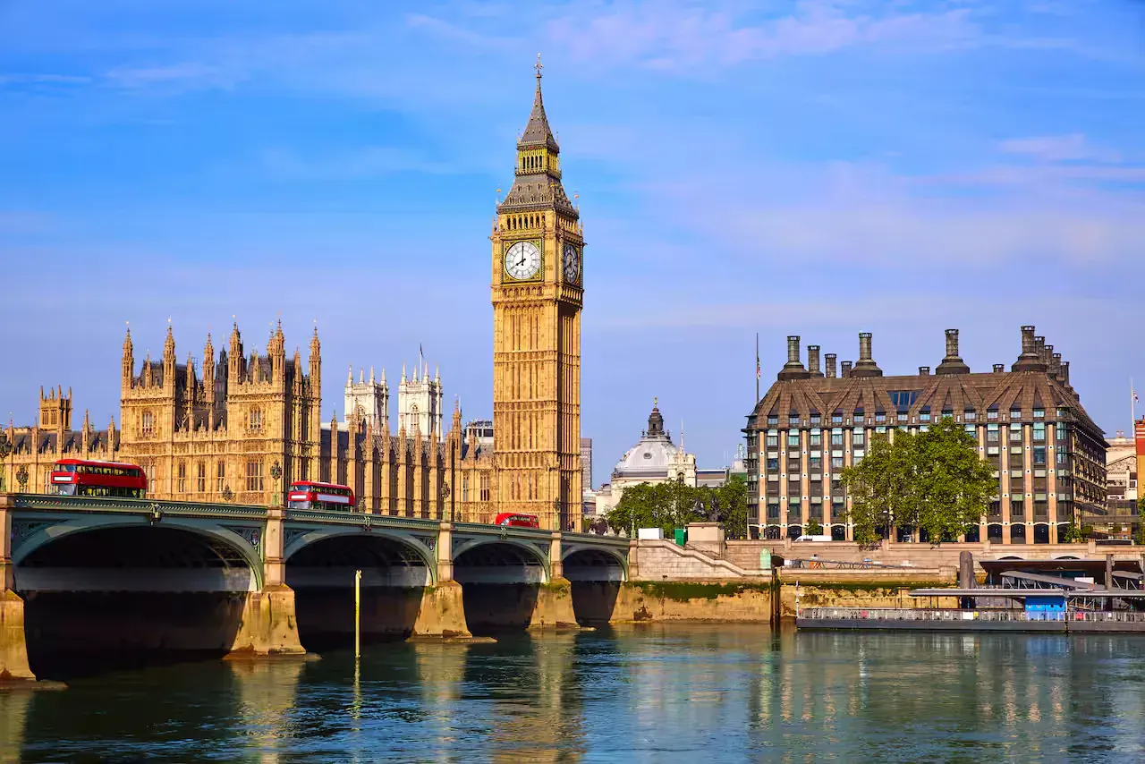 Westminster on the Thames Path